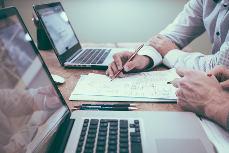 Legal scales of justice in modern office setting